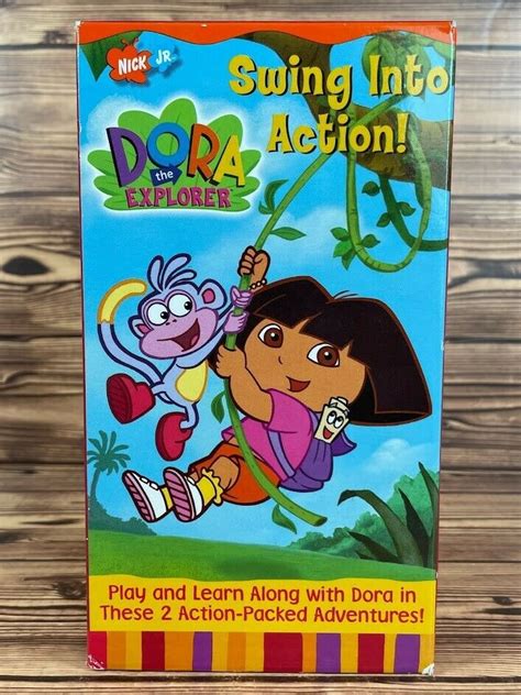 dora the explorer swing into action vhs